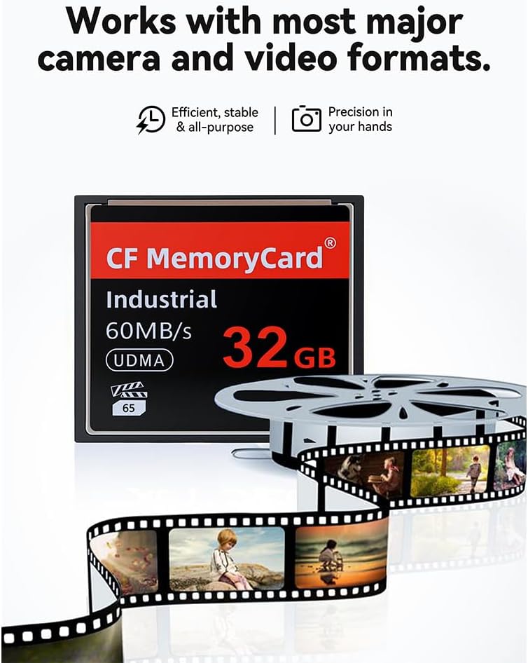 Original 32GB CF MemoryCardVelocidad UDMA hasta