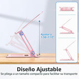 Urmust - Soporte de aluminio ligero para laptop y notebook de hasta...