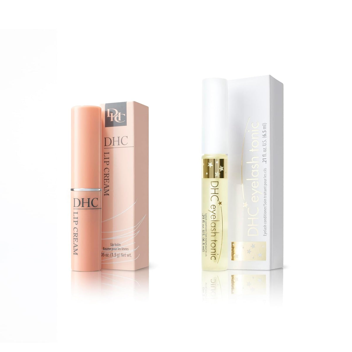 DHC Crema de labios 0.05 oz. Peso neto y tónico para pestañas 0.21...