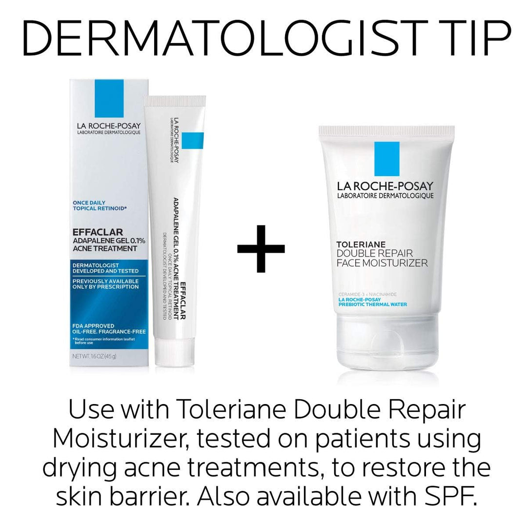 La Roche-Posay Effaclar Adapalene Gel 0.1% Tratamiento para el acné...