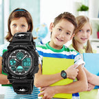 ATIMO Reloj impermeable multifunción LED para niños - Regalos para niños
