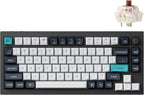 Keychron Q1 Max RGB QMK/VIA Teclado mecánico personalizado, intercambiable en caliente, con botón programable de metal completo con interruptor Gateron Jupiter marrón, teclado de juegos de 2.4 GHz