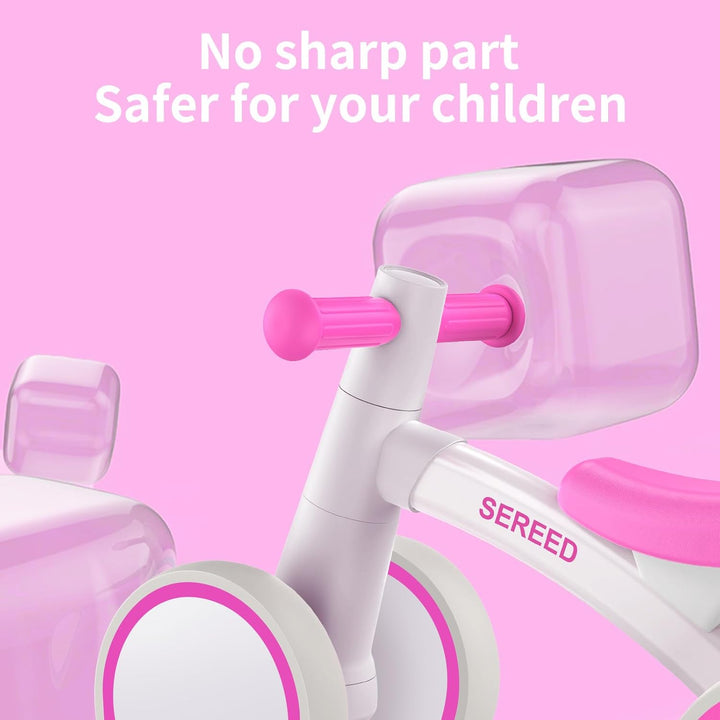 SEREED - Bicicleta de equilibrio para bebés de 1 año, niños y niñas...