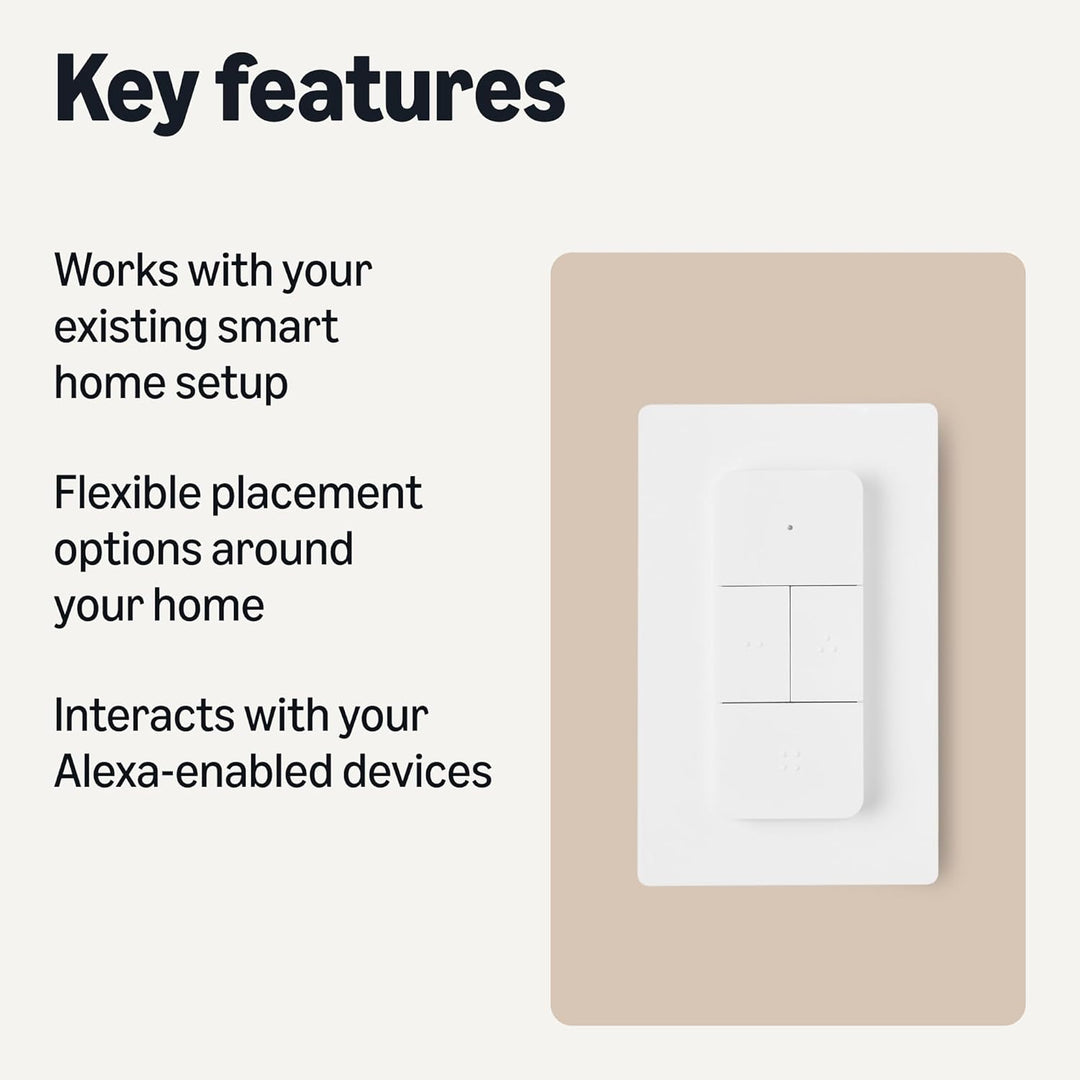 Amazon Basics Interruptor de atenuación inteligente y