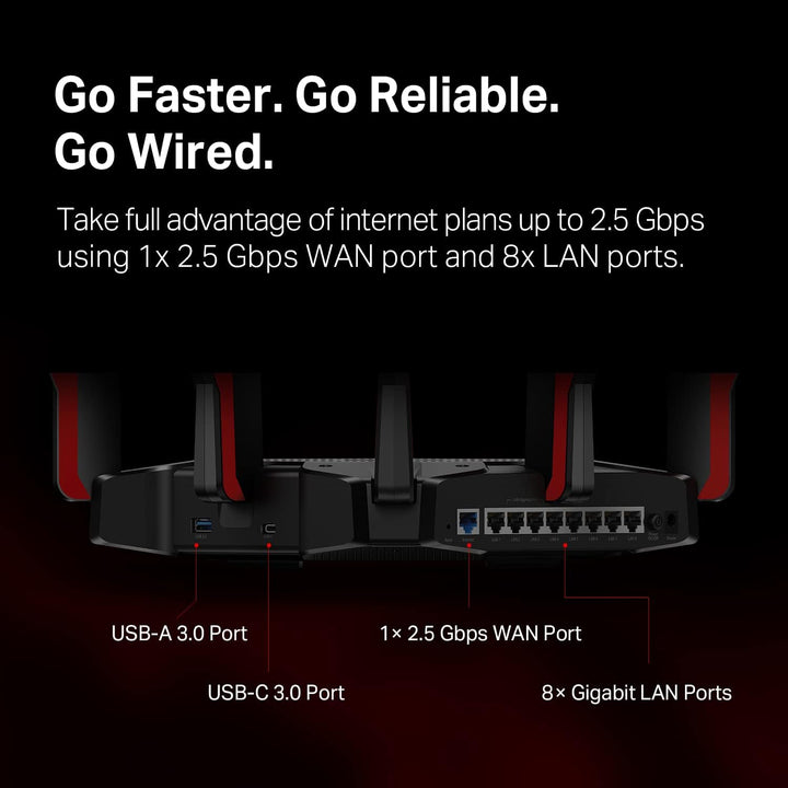 TP-Link Archer AX11000 - Enrutador Wi-Fi 6 de tres bandas