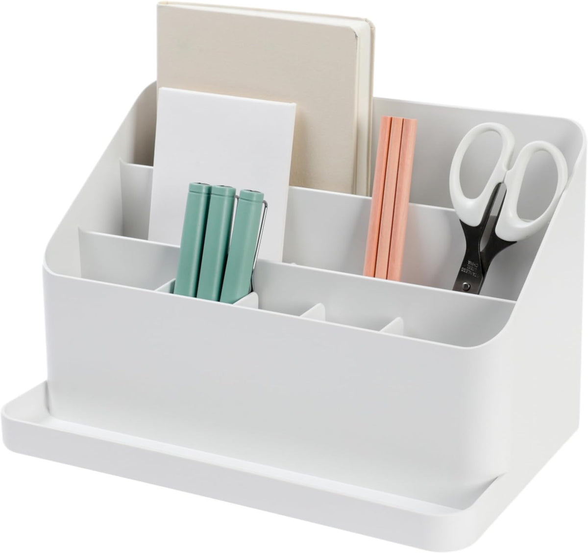 Organizador de Escritorio BLUE GINKGO, Suministros de Oficina, Blanco, Hecho en Corea
