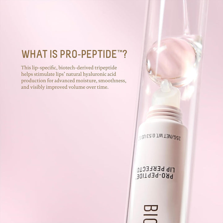 Biossance Pro-Peptide Lip Perfector \u2013 Bálsamo labial vegano Tr...