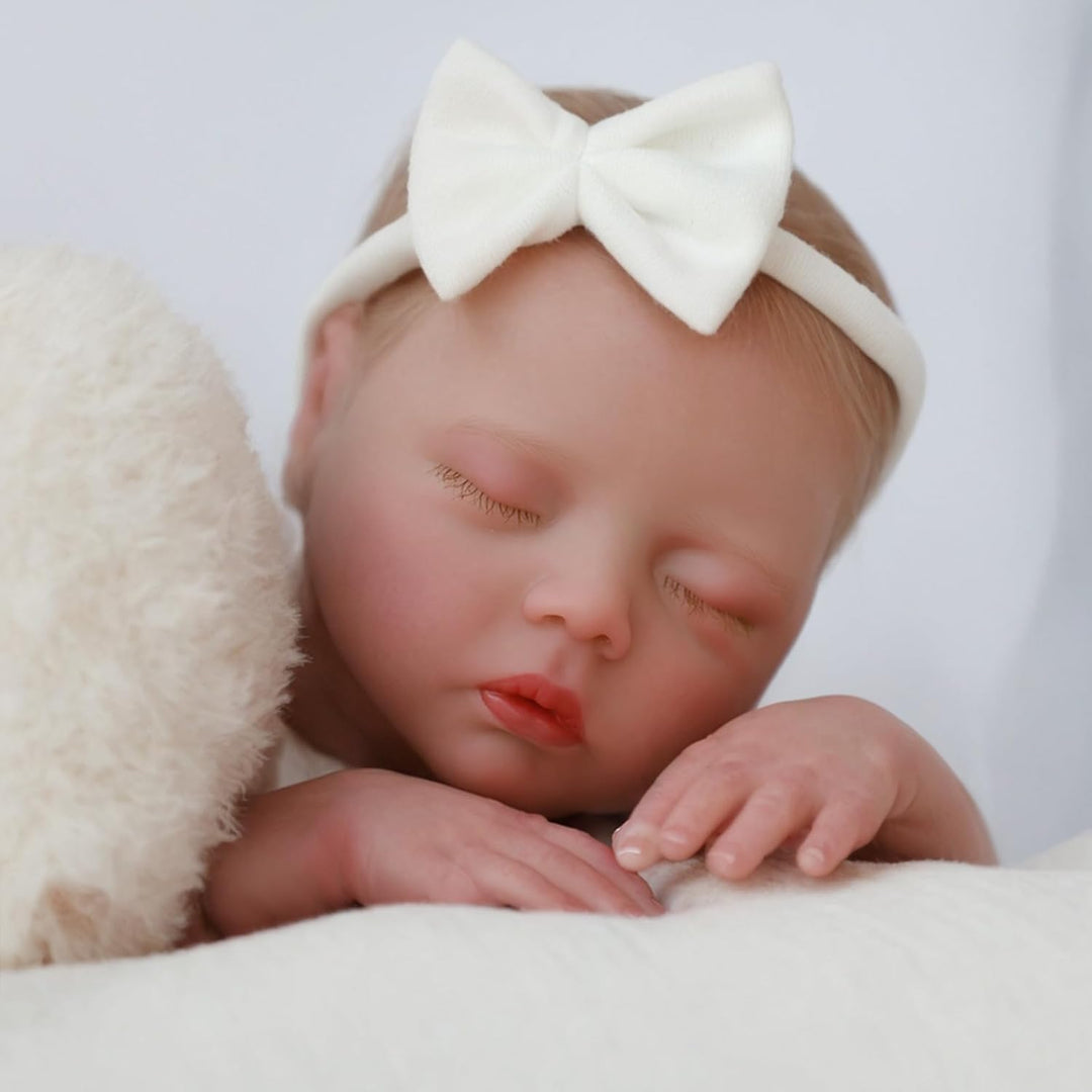 SCOM Muñeca Reborn de 18 pulgadas \u2013 Bebé dormido realista reci...