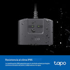 Tapo Matter Outdoor Smart Plug, 2 Individual Outlets, P400M