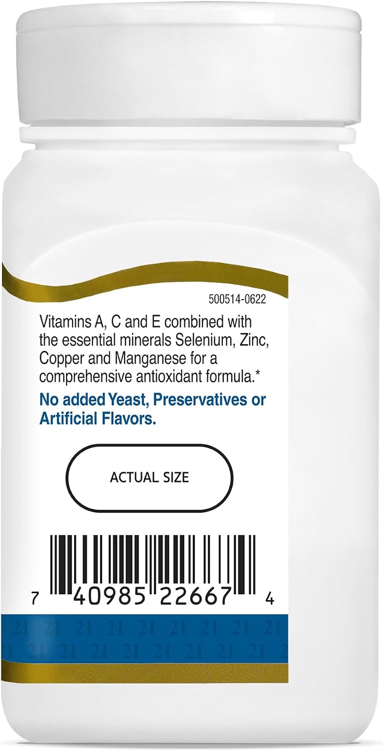 21st Century Pastillas antioxidantes Ace, 75 unidades
