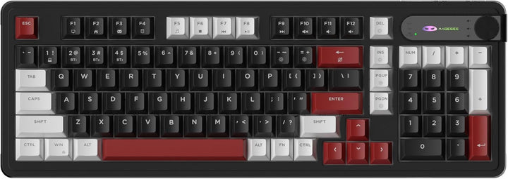 MageGee GK960 Teclado inalámbrico, 98 teclas Tri-Modo BT\/2.4G\/Tec...