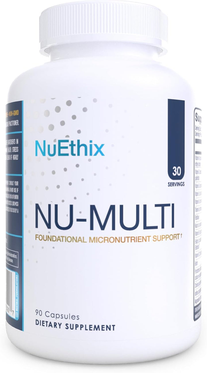 NuEthix Formulations Nu-Multi Suplemento dietético de apoyo de micr...