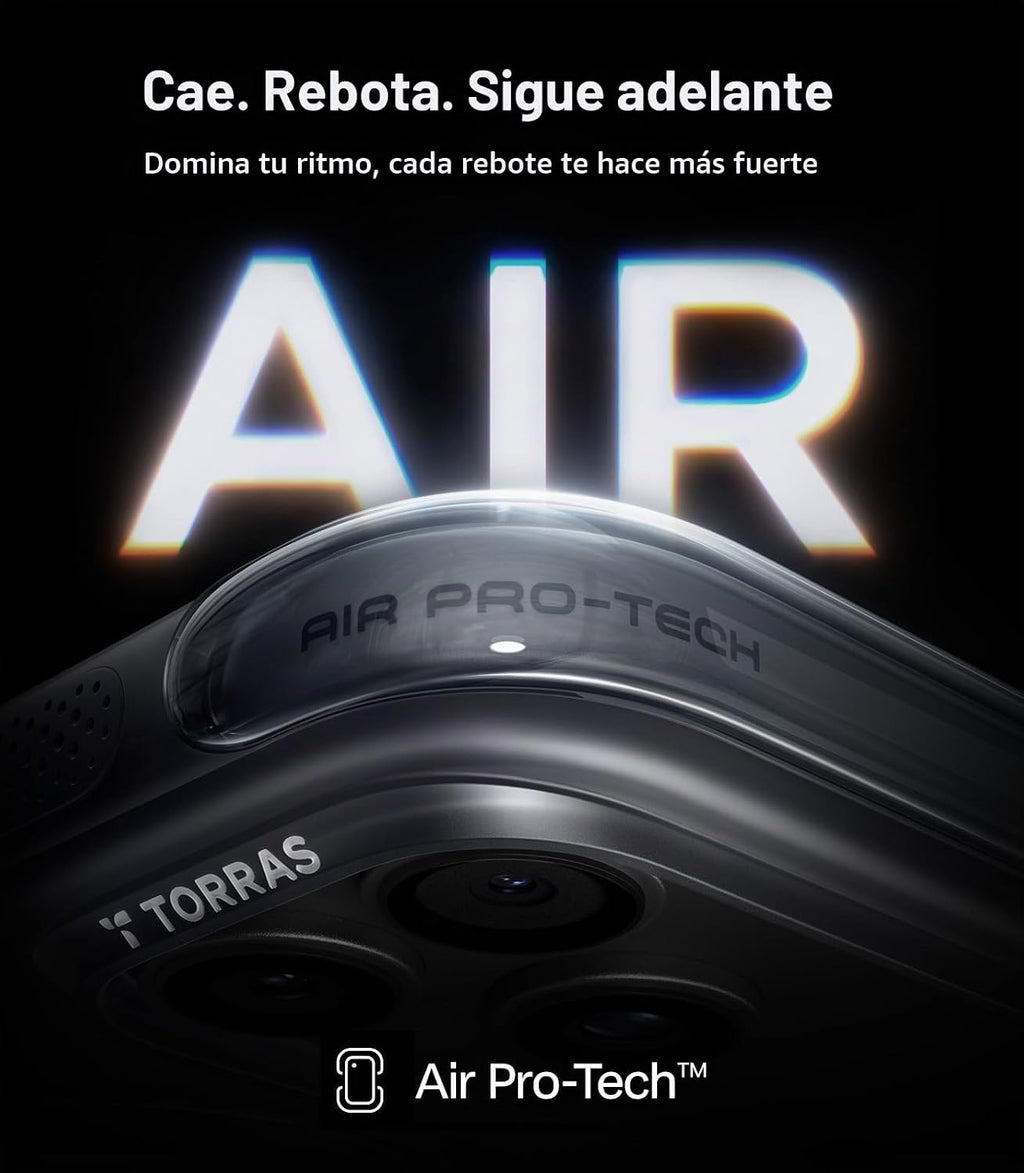 TORRAS Q3 Air - Funda para iPhone 18 Pro Max, soporte magnético 360, color