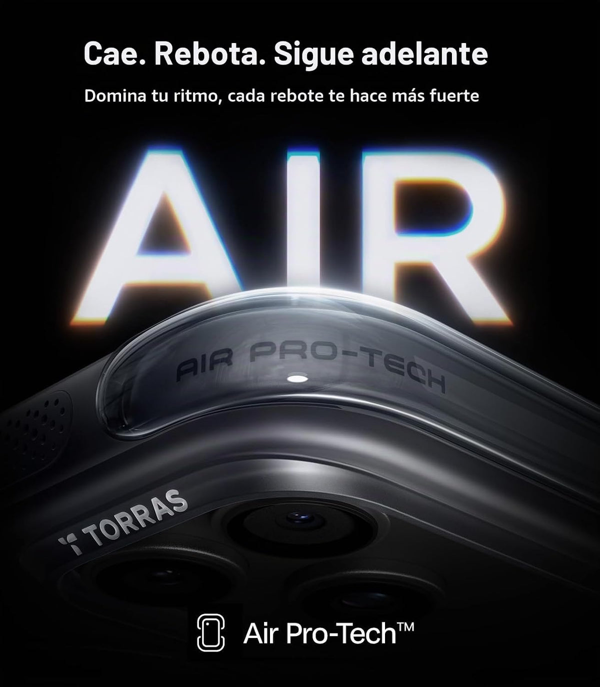 TORRAS Q3 Air - Funda para iPhone 18 Pro Max, soporte magnético 360, color