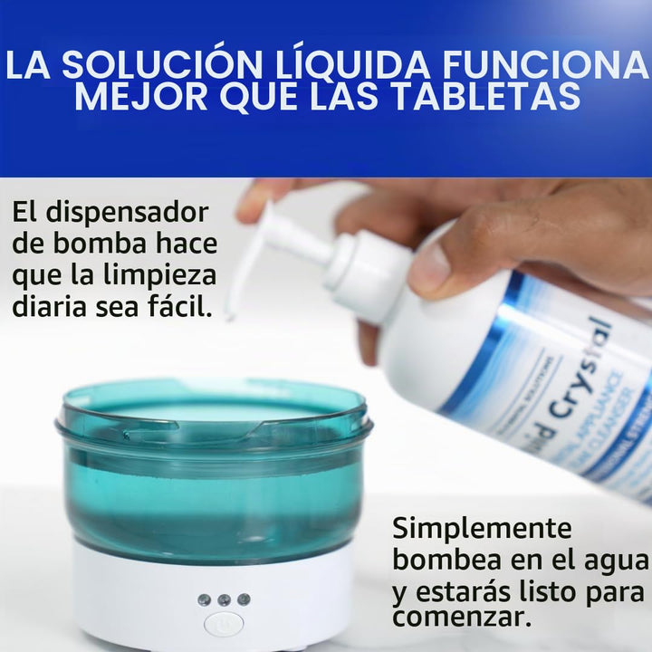 Dr. B Dental Solutions Liquid Crystal Soak Cleanser - Fórmula de li...