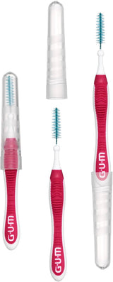 GUM Proxabrush Go-Betweens - Cepillos interdentales moderados, 15 u...