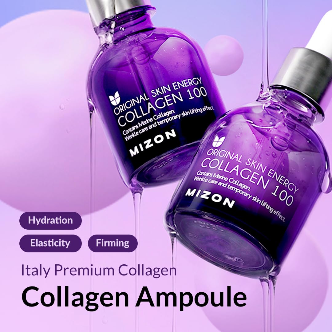 MIZON Colágeno 100 Ampolla Coreana con Suero de Colágeno Marino Con...