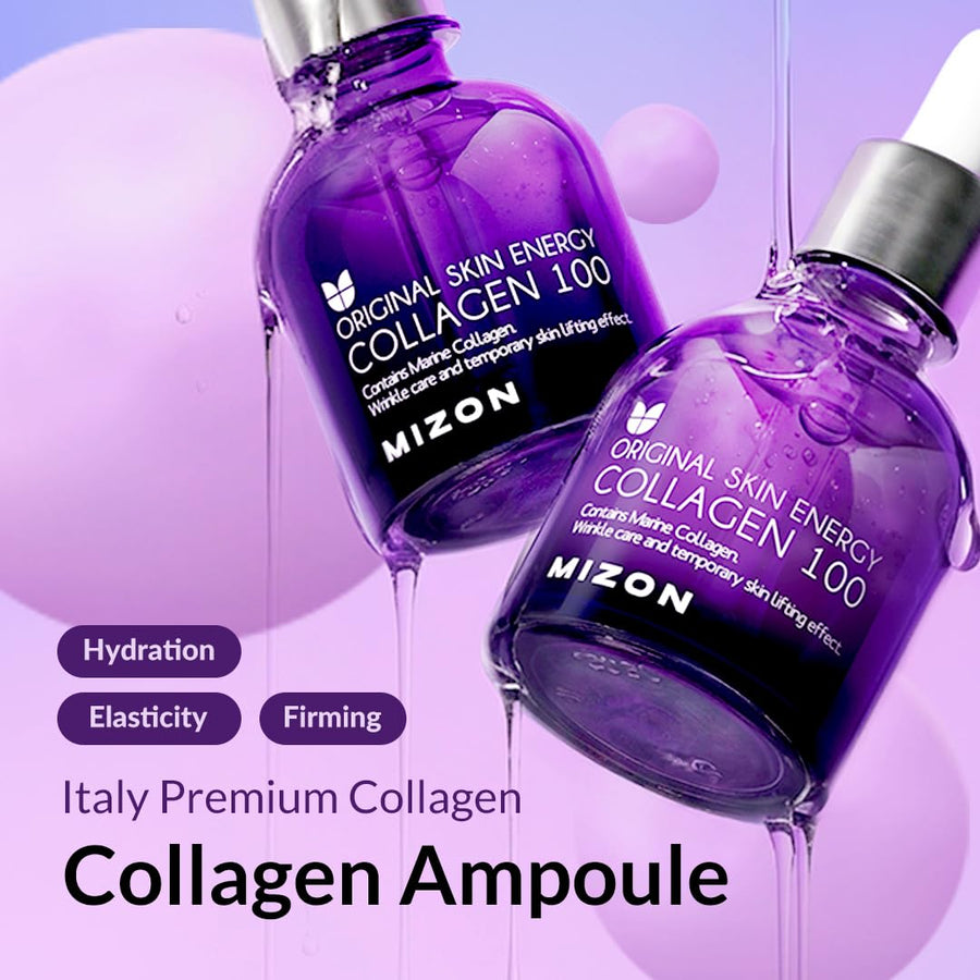 MIZON Colágeno 100 Ampolla Coreana con Suero de Colágeno Marino Con...