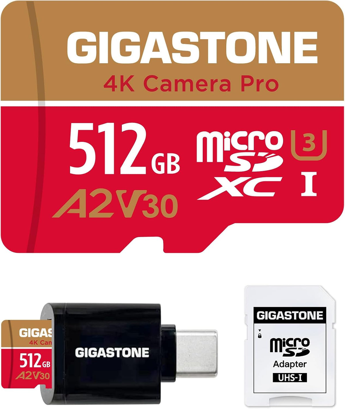[Recuperación de datos gratuita de 5 años] Tarjeta Micro SD Gigasto...