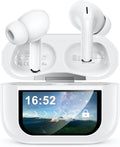 Auriculares inalámbricos, auriculares inteligentes con pantalla táctil