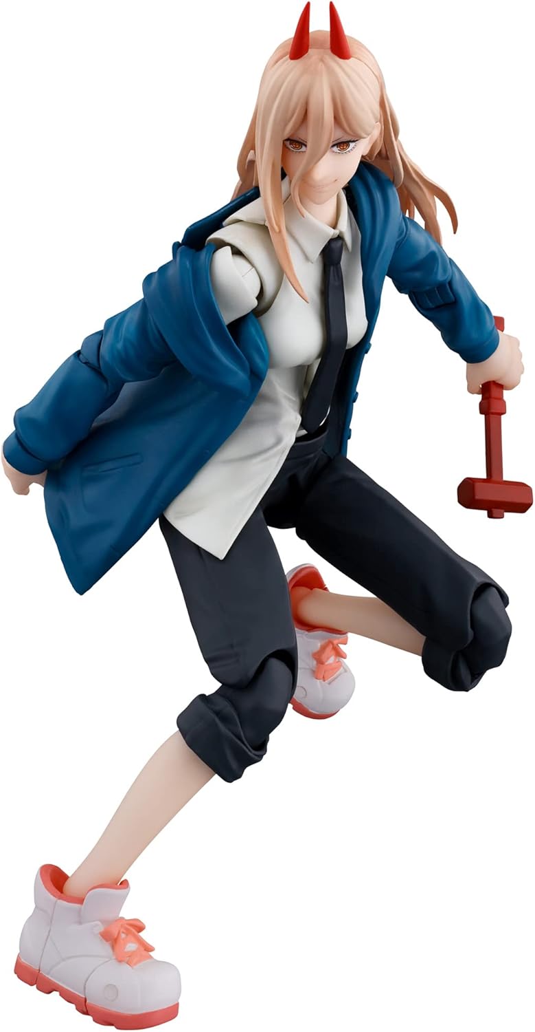 TAMASHII NATIONS - Chainsaw Man - Power, Figura de acción Bandai Sp...