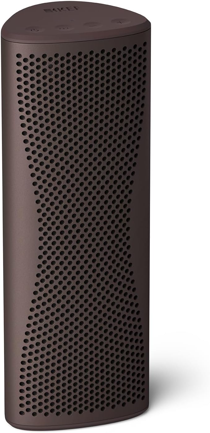 KEF Muo Altavoz portátil de alta fidelidad (café cacao)