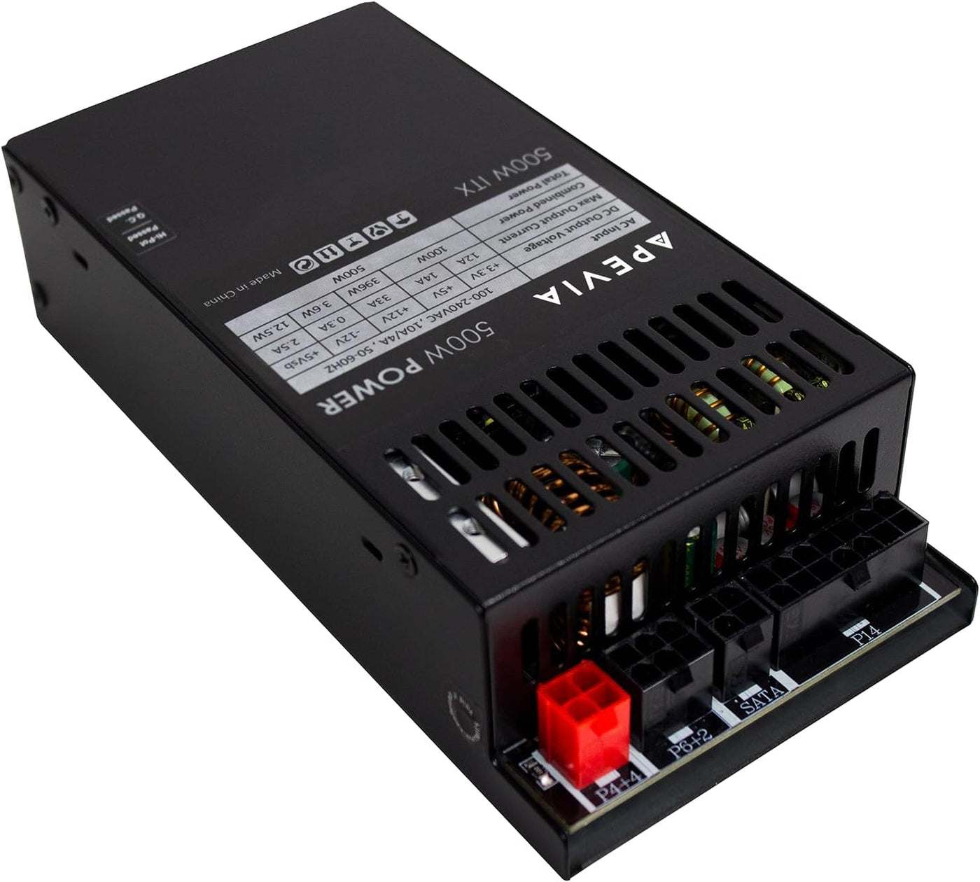 Apevia ITX-PFC500W Mini ITX\/Flex ATX \/ 1U 500W Fuente de alimenta...