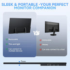 Monitor portátil 4K de 23.8", UHD 3840x2160 IPS 400 nits 100% sRGB