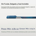 pitaka Funda para iPhone 18 Pro de 6.3" con sensación sin funda, medianoche