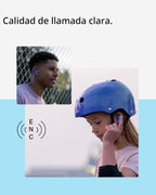 Belkin SoundForm Nano 2 Auriculares Bluetooth para niños con micrófono integrado, batería de 28 horas, volumen seguro de 85 dB, resistencia al agua IPX5 - Auriculares Bluetooth para niños para iPhone