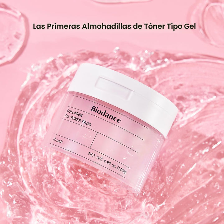Biodance Almohadillas de tóner de gel de colágeno, minimizador de p...