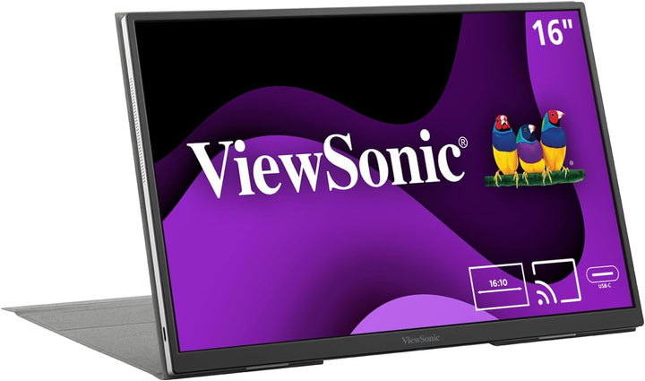 ViewSonic VG1656N Monitor portátil inalámbrico de 16 pulgadas 1200p...