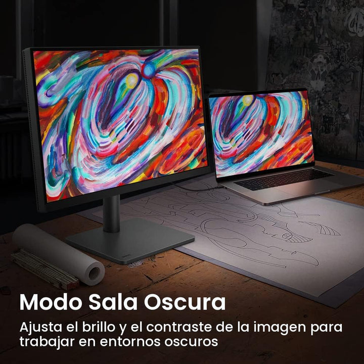 BenQ Monitor PD3205U listo para Mac de 32 pulgadas, 4K UHD 99% Rec....
