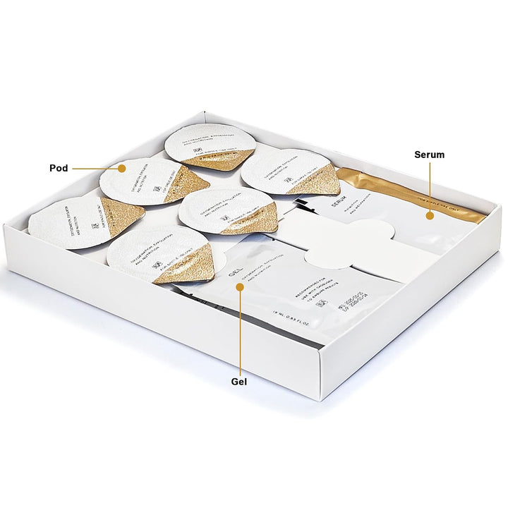 Elitzia Kit facial de CO\u2082 - 6 juegos\/caja para máquina facial...