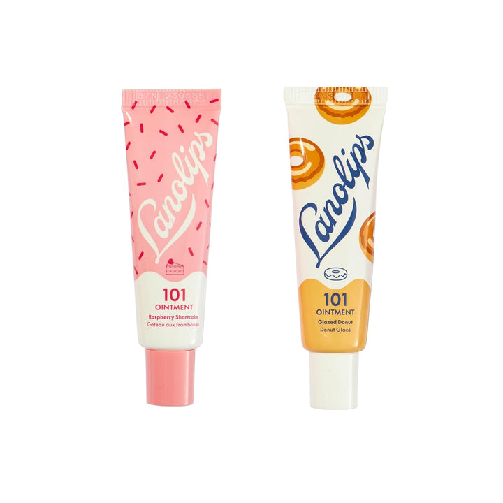 Lanolips Dúo de pomadas glaseadas de dona y tarta de