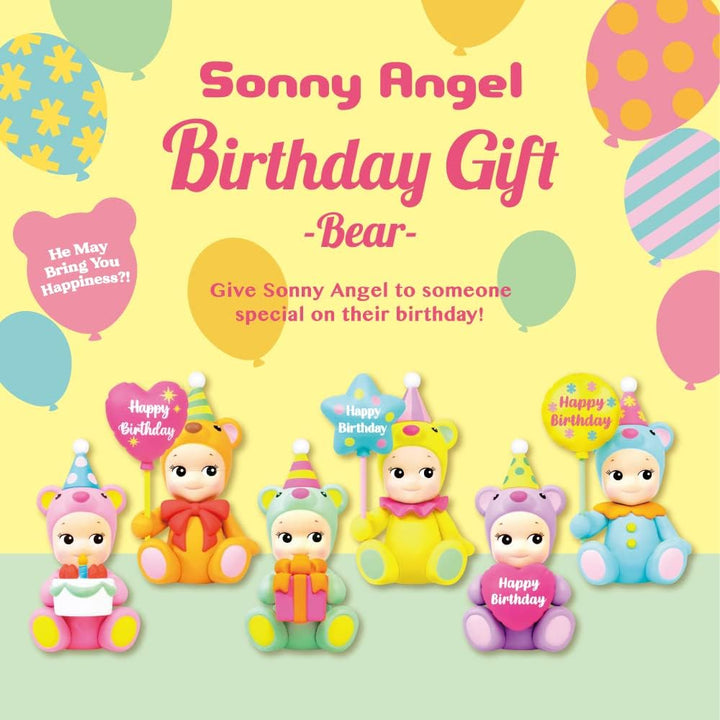Regalo de cumpleaños de Sonny Angel Oso 2021 - Figura mini original...