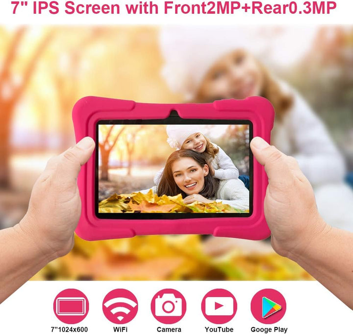 PRITOM tableta para niños de 7 pulgadas | Quad Core Android 13, 32...