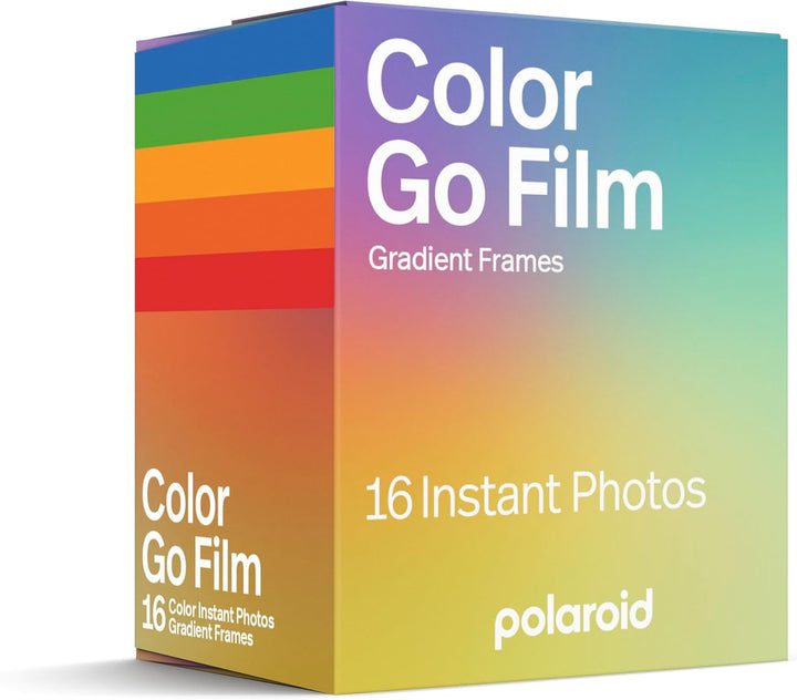 Polaroid Película Go Color \u2013 Marcos multicolor degradado \u201...