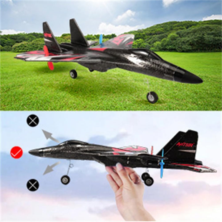 RoofWorld Nueva actualización de avión SU27 RC, juguetes de combate...
