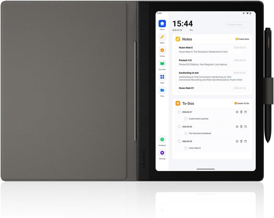HUION Note E - Cuaderno digital con bolígrafo magnético sin batería...
