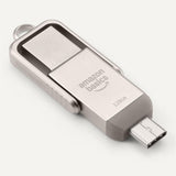 Amazon Basics Unidad flash USB de 128 GB, memoria USB con puertos U...