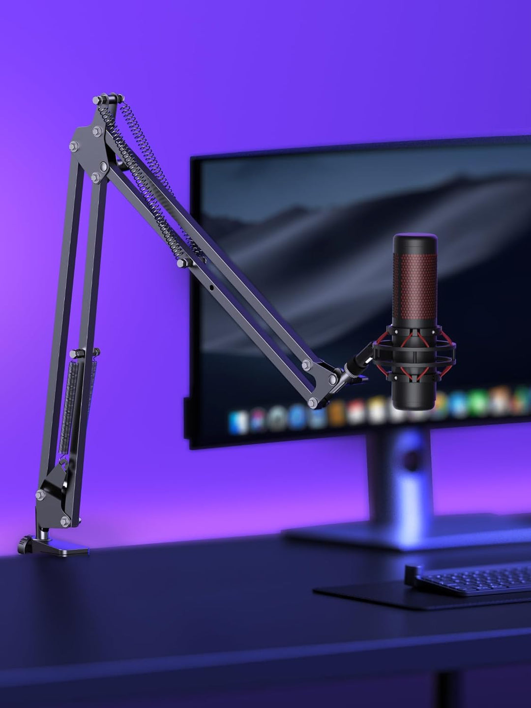 InnoGear Soporte de micrófono con brazo de brazo para Blue Yeti Hyp...