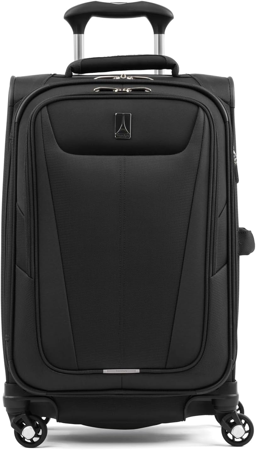 Travelpro Maxlite 5 - Maleta giratoria de equipaje de mano, color negro, 21 pulgadas