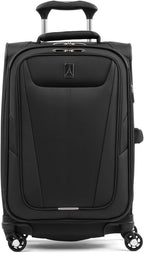 Travelpro Maxlite 5 - Maleta giratoria de equipaje de mano, color negro, 21 pulgadas