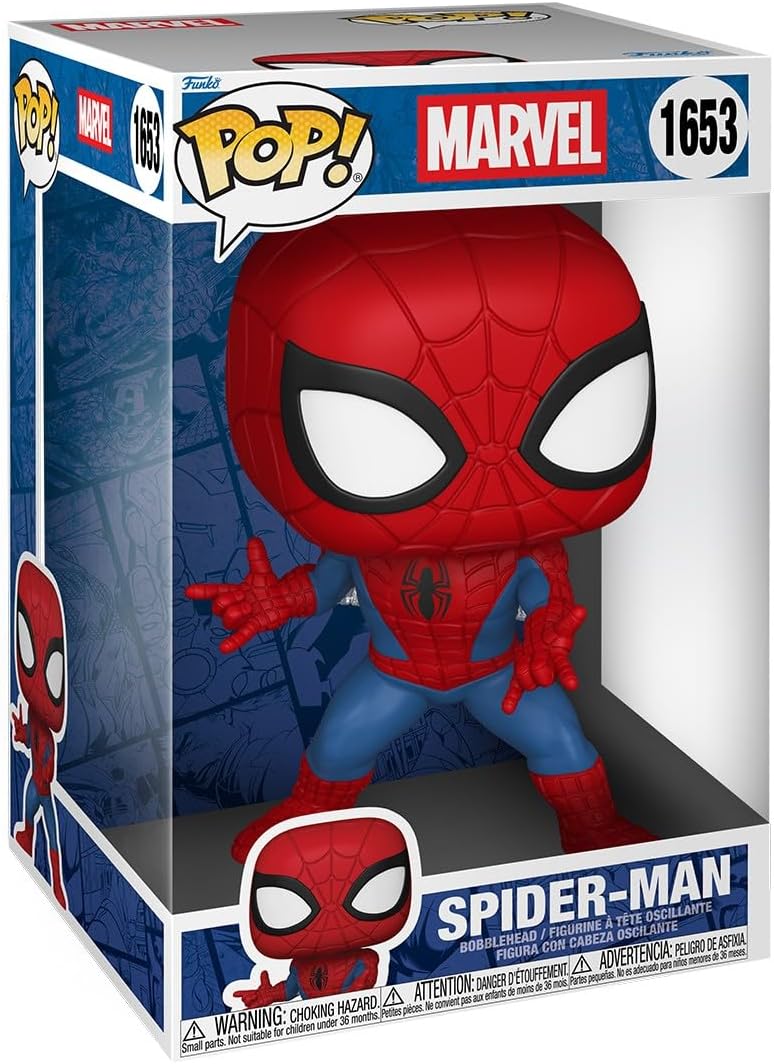 Funko Pop! Jumbo: Marvel Comics - Spider-Man