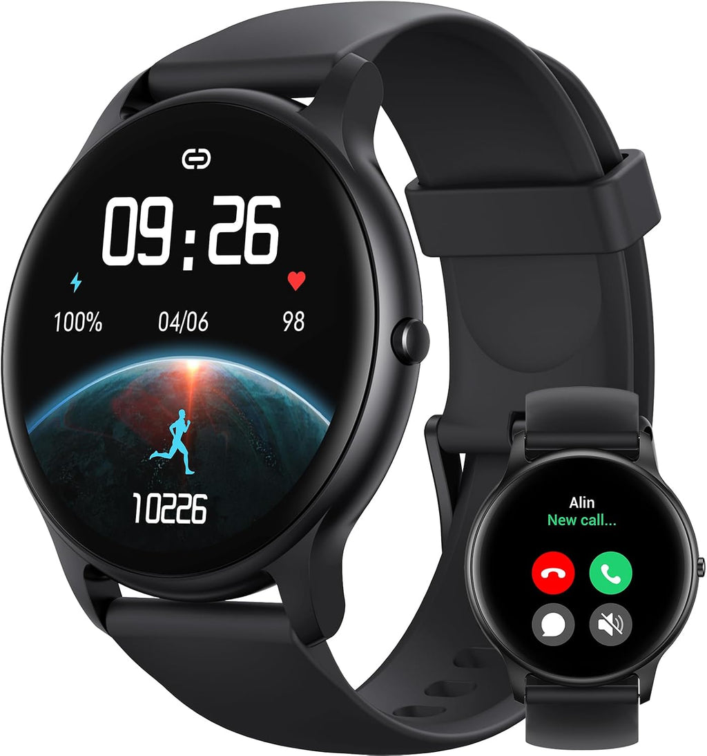 Parsonver Reloj inteligente para hombres y mujeres (respuesta/hacer
