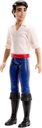 Mattel Disney Princess Toys, Muñeca de moda posable del Príncipe Eric con traje exclusivo, inspirada en la película La Sirenita