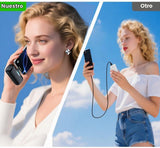 [2 Paquetes] Mini Cargador Portátil para iPhone 17\/16, 5500mAh Pan...
