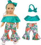 ZQDOLL 19 piezas de accesorios de ropa de muñeca americana, para juego de