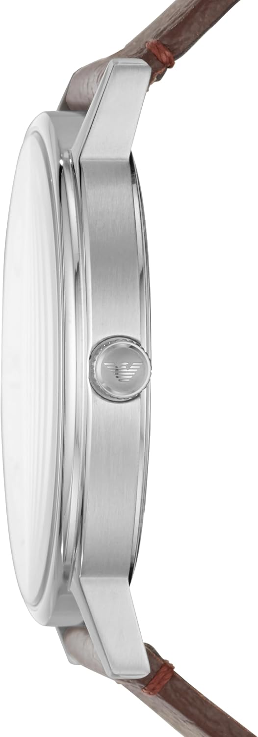 Reloj de hombre Emporio Armani de tres agujas con correa de acero inoxidable o cuero